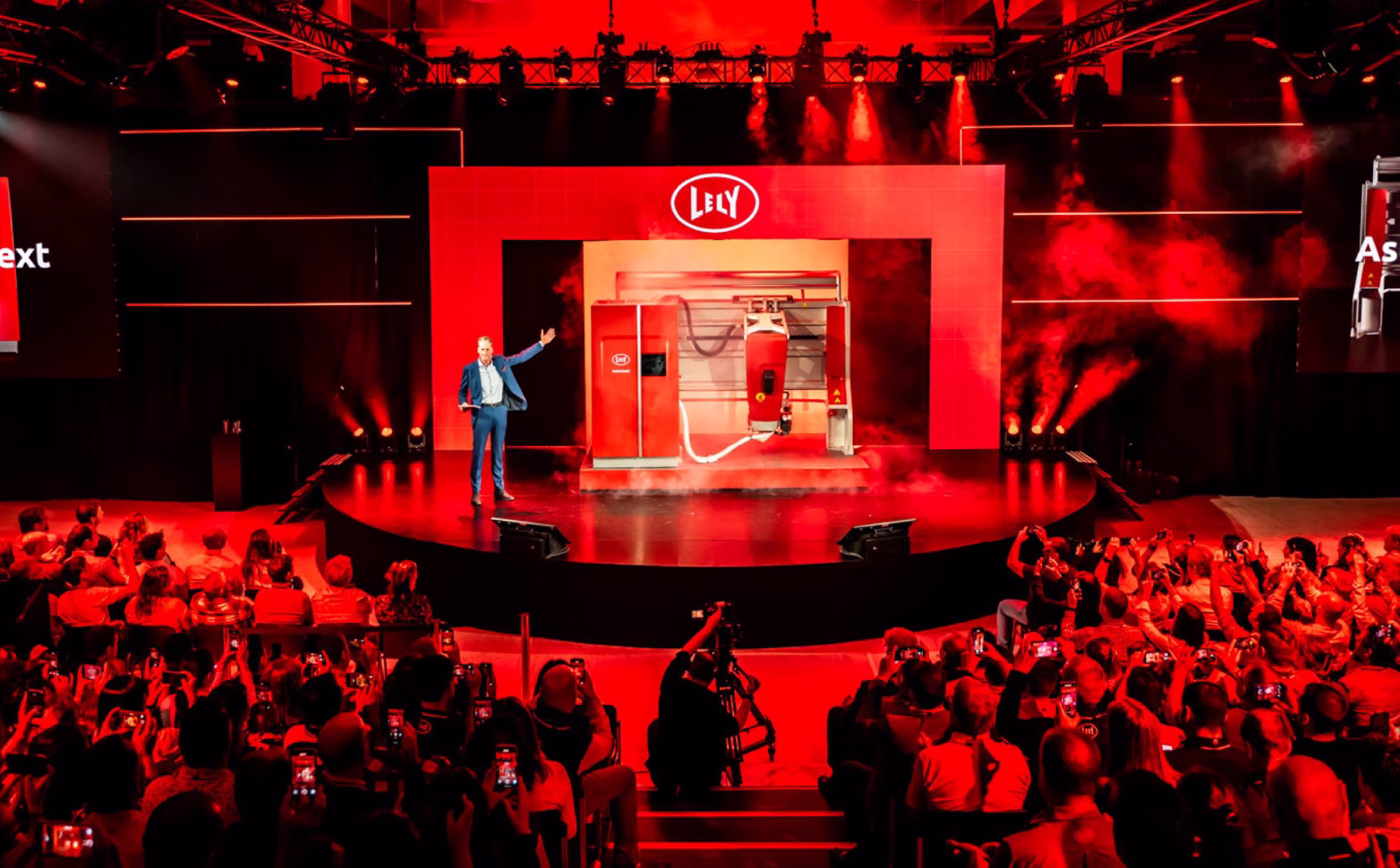 Evento Lely Future Farm Days con lanzamiento del robot de ordeño Astronaut Max