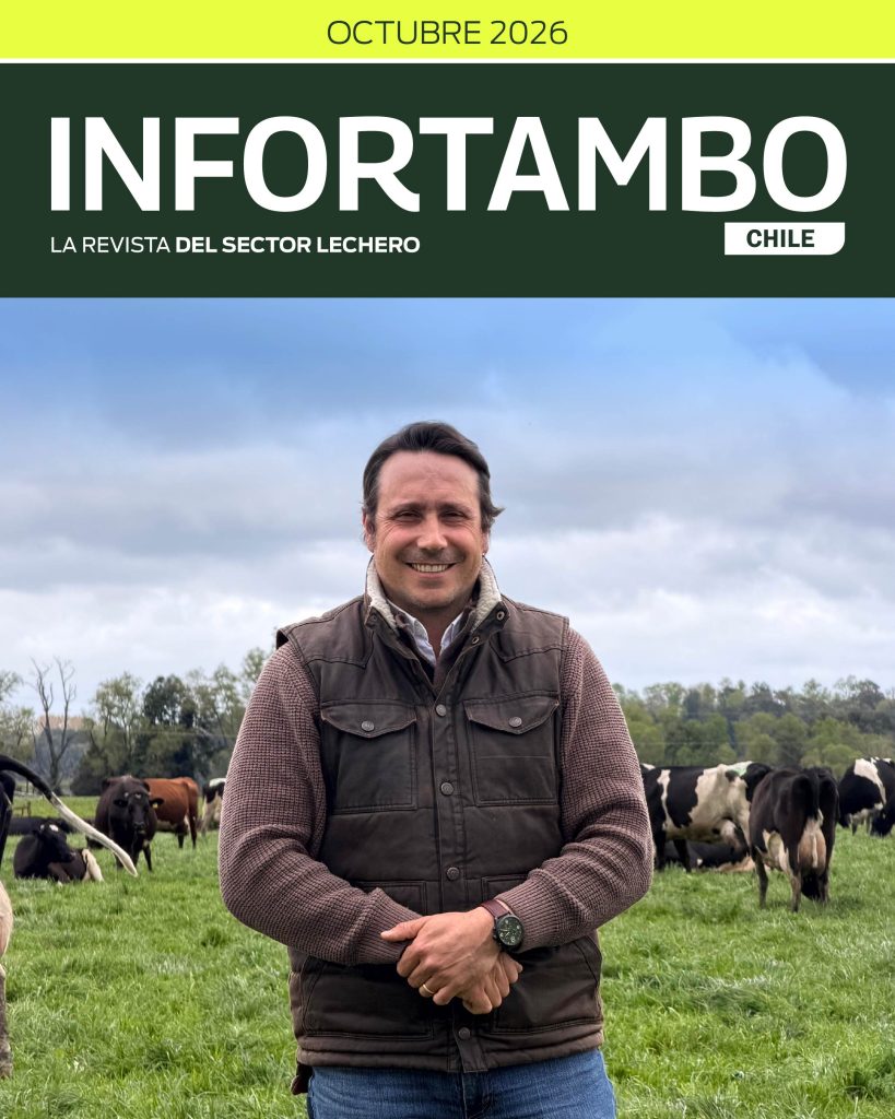 Felipe Meyer en Fundo Lumaco, lechería pastoril sostenible en Río Bueno, Chile